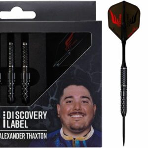 Cosmo Darts Discovery Label Cary Alexander Thaxton Steeldart