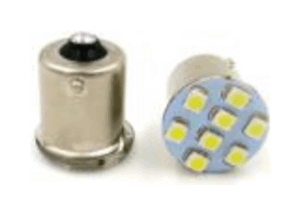 LED-Flasher Weiß (BA15s #89)