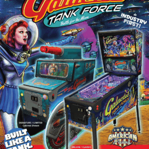 Galactic Tank Force Deluxe Edition Flipper American Pinball (gebraucht)