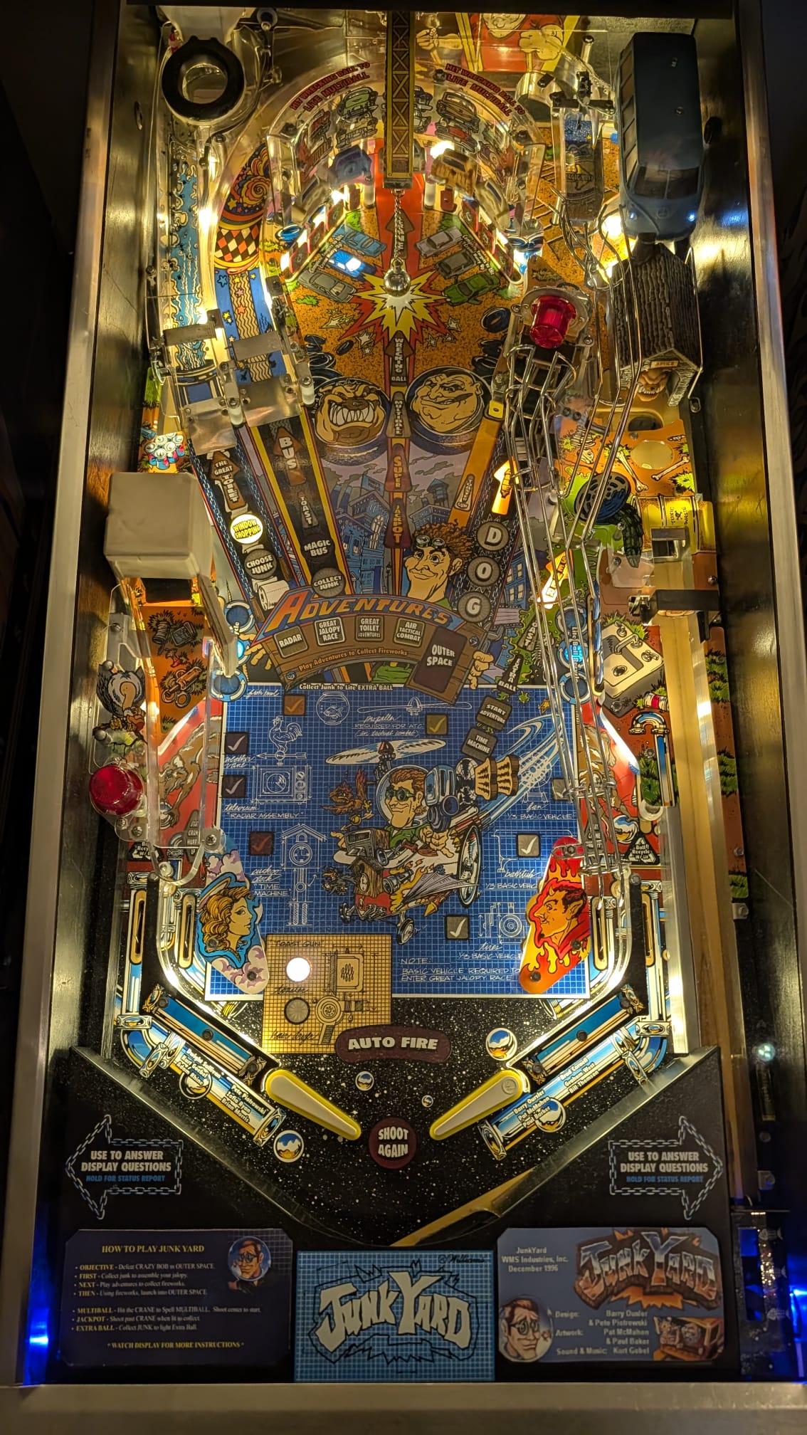 Junk Yard Williams Flipper Pinball (gebraucht)