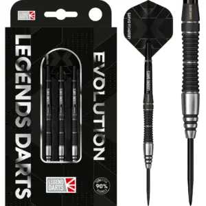 Legend Darts Revolution Series B17 Black Steeldarts