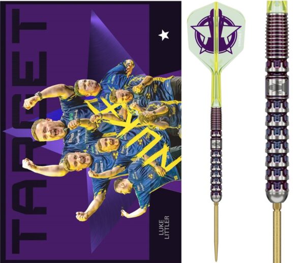 Target Luke Littler World Champion 2025 Swiss Point Steeldarts
