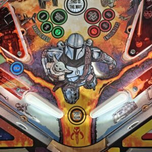 Star Wars Mandalorian Premium Flipper Stern Pinball (Vorführgerät)