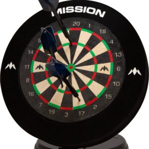 Mission Dartboard Set Mini Dartboard Dartständer