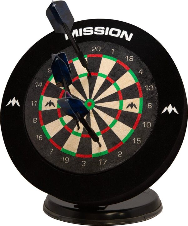 Mission Dartboard Set Mini Dartboard Dartständer