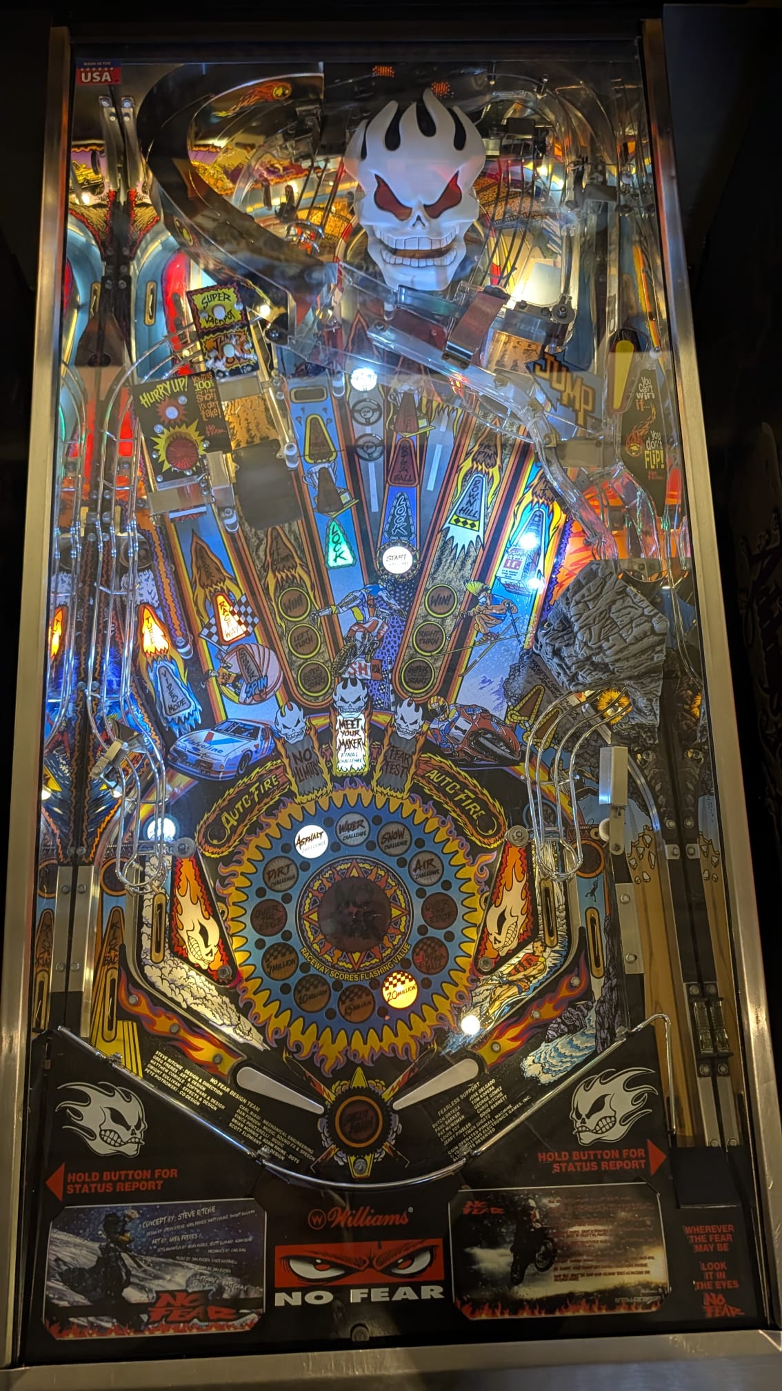 No Fear Williams Flipper Pinball (gebraucht)