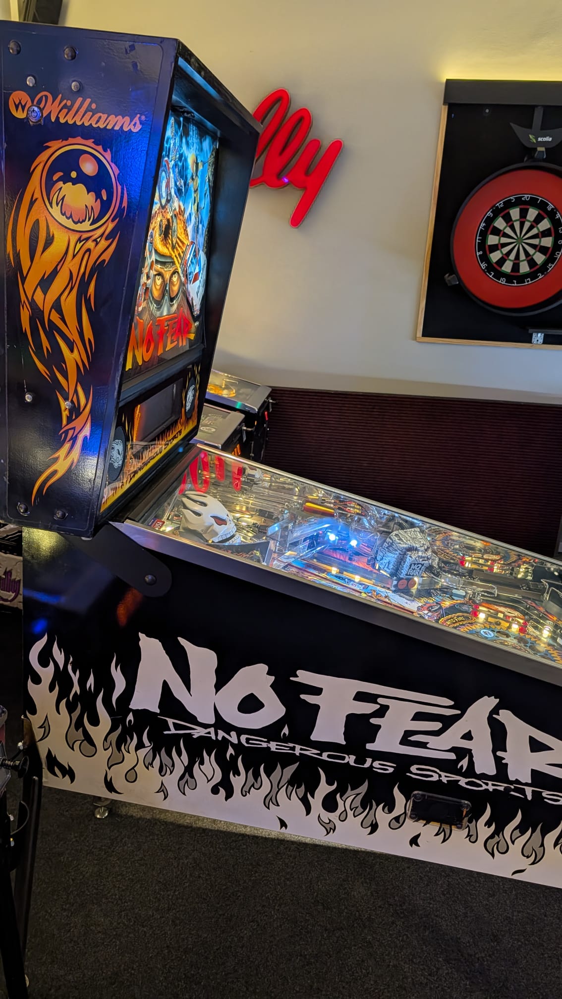 No Fear Williams Flipper Pinball (gebraucht)