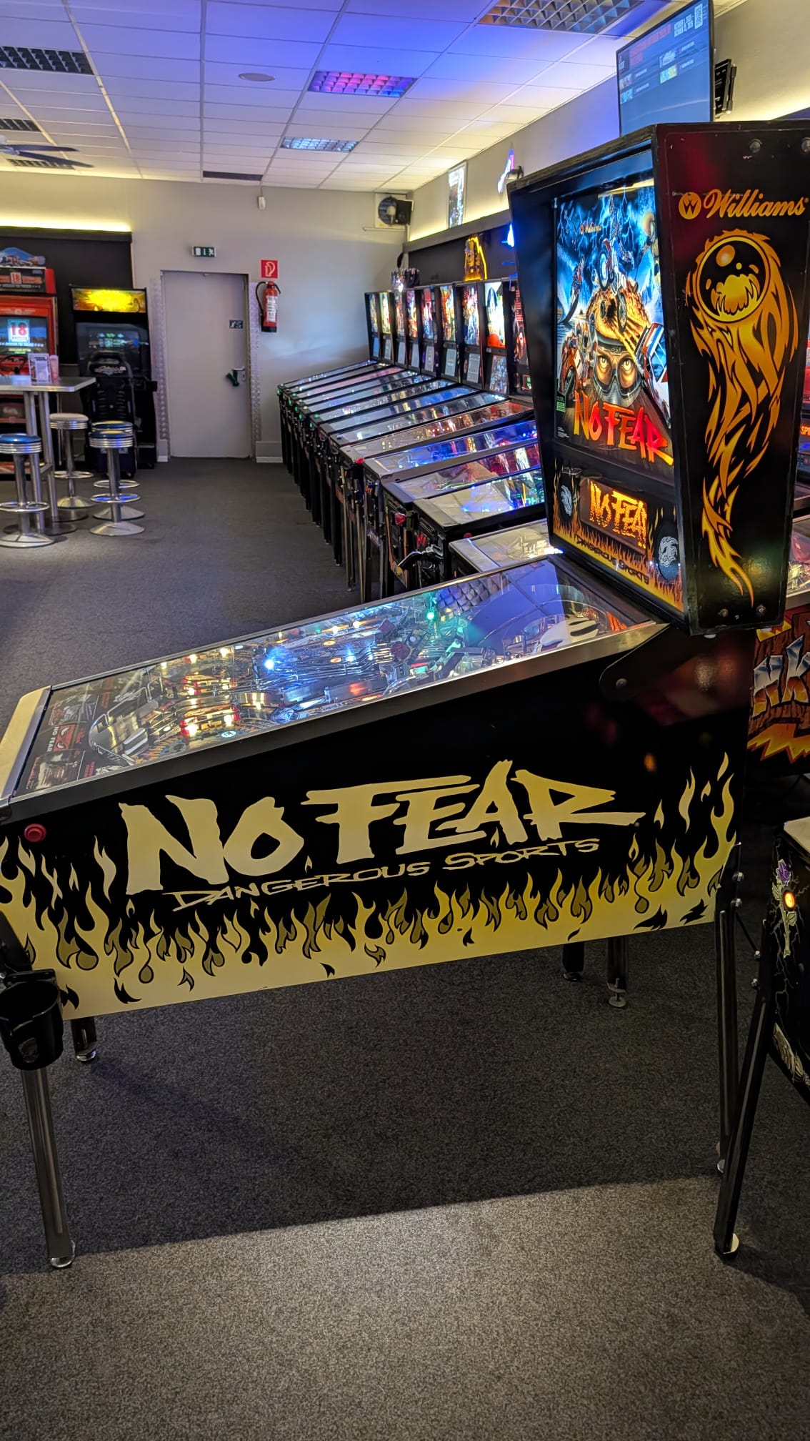 No Fear Williams Flipper Pinball (gebraucht)