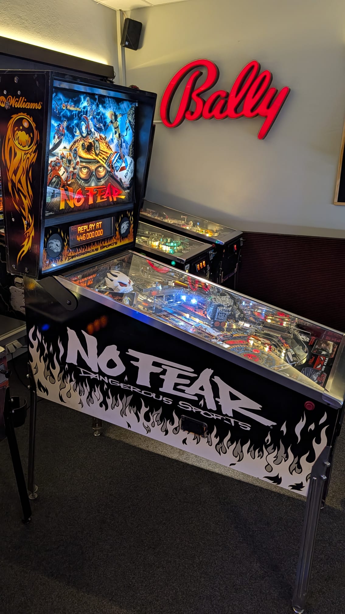 No Fear Williams Flipper Pinball (gebraucht)