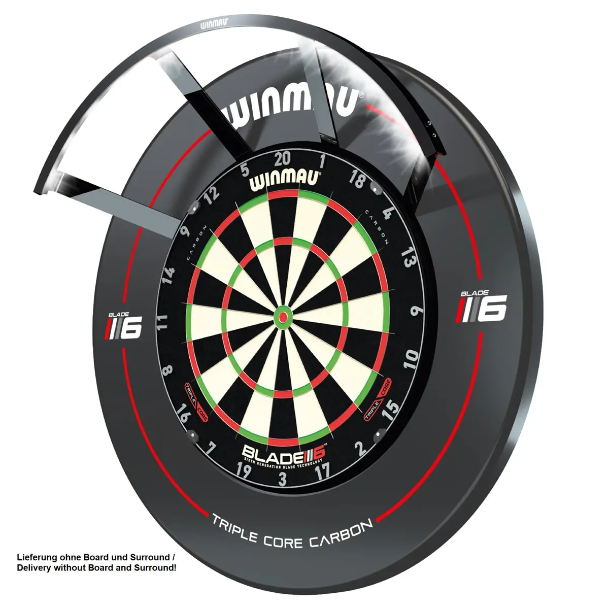 Winmau Polaris Dartboard Beleuchtung