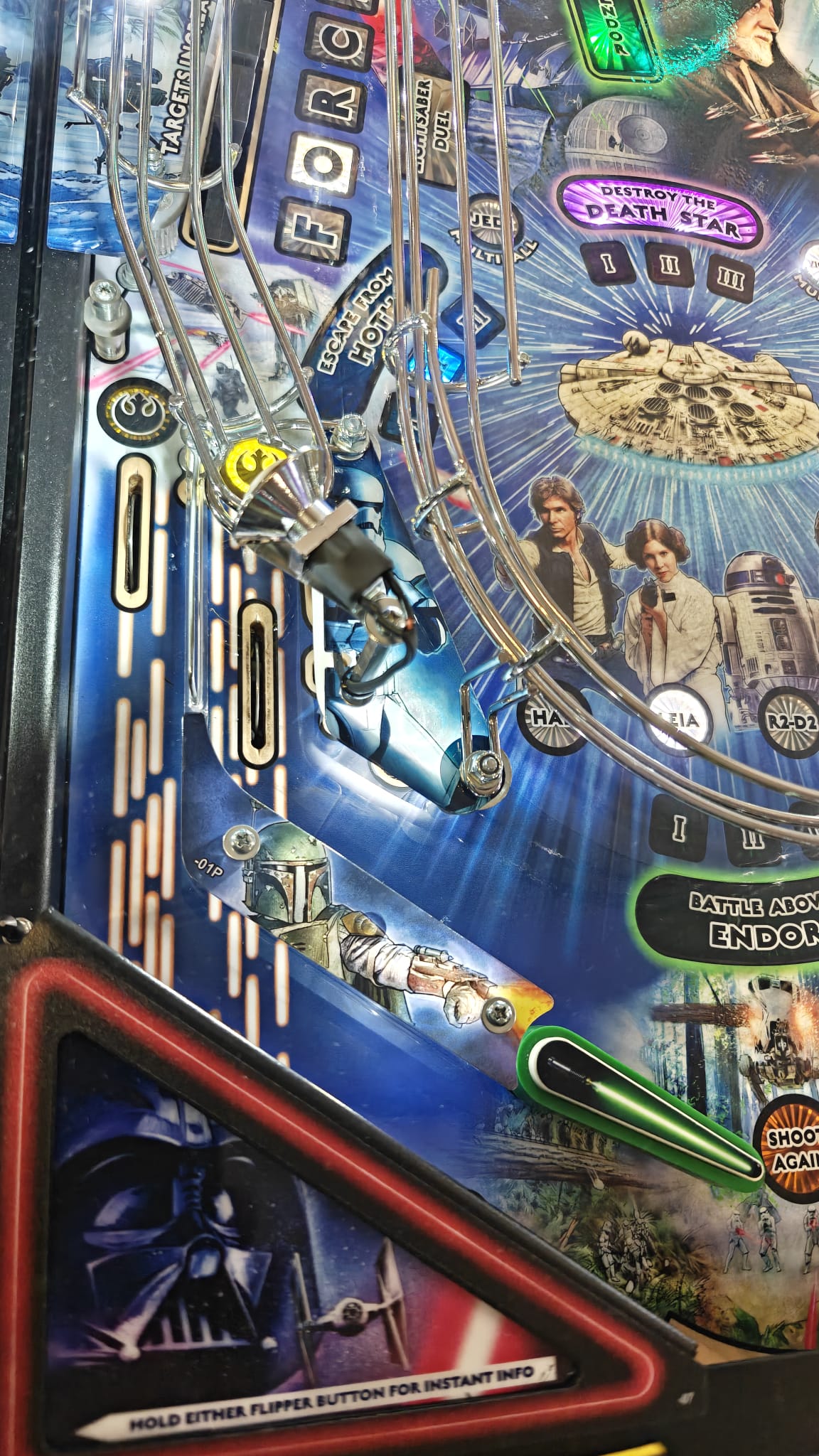 Star Wars Premium Flipper Stern Pinball (Vorführgerät)