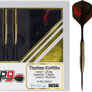 Cosmo P9 Thorben Korittke Gold Edition 90% Steeldarts
