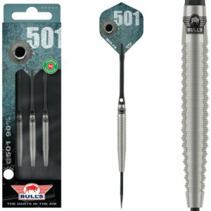 Bull's @501 Black Steeldart