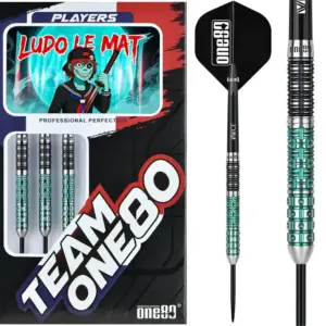 One80 Ludo Le Mat Steeldart