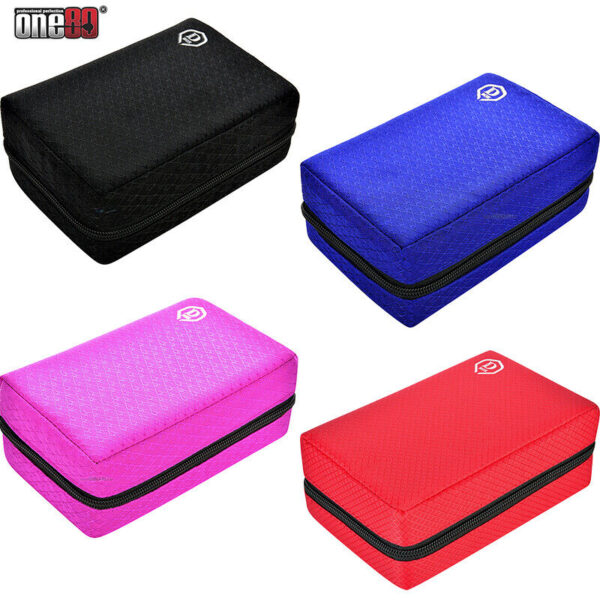 one80 Double D-Box Dartbox Dart Case Darttasche verschiedene Farben