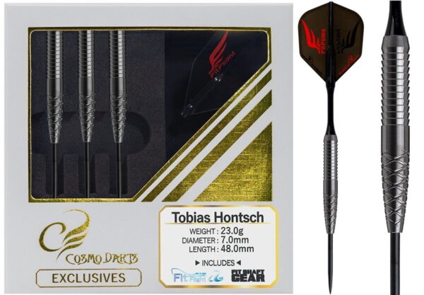 Cosmo Darts Tobias Hontsch Gold Edition 90% Steeldarts (Kopie)